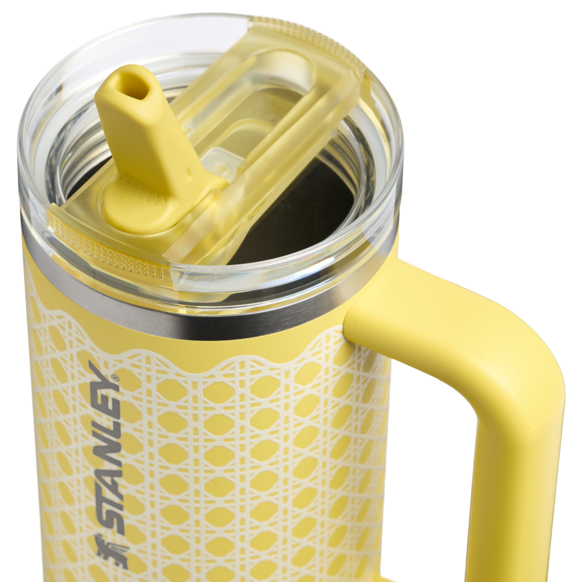 Stanley 1913 Quencher® ProTour Flip Straw Tumbler 0.89L en Daffodil Rattan | Ver Detalles de la tapa