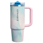 Swatch for Stanley 1913 The Quencher ProTour Flip Straw Tumbler 30 OZ 0.89 L in Sea Glass Plume | Front View