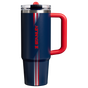 Swatch for Stanley 1913 Country Collection Quencher® ProTour Flip Straw Tumbler 30 OZ 0.89 L in Team Navy Red | Front View