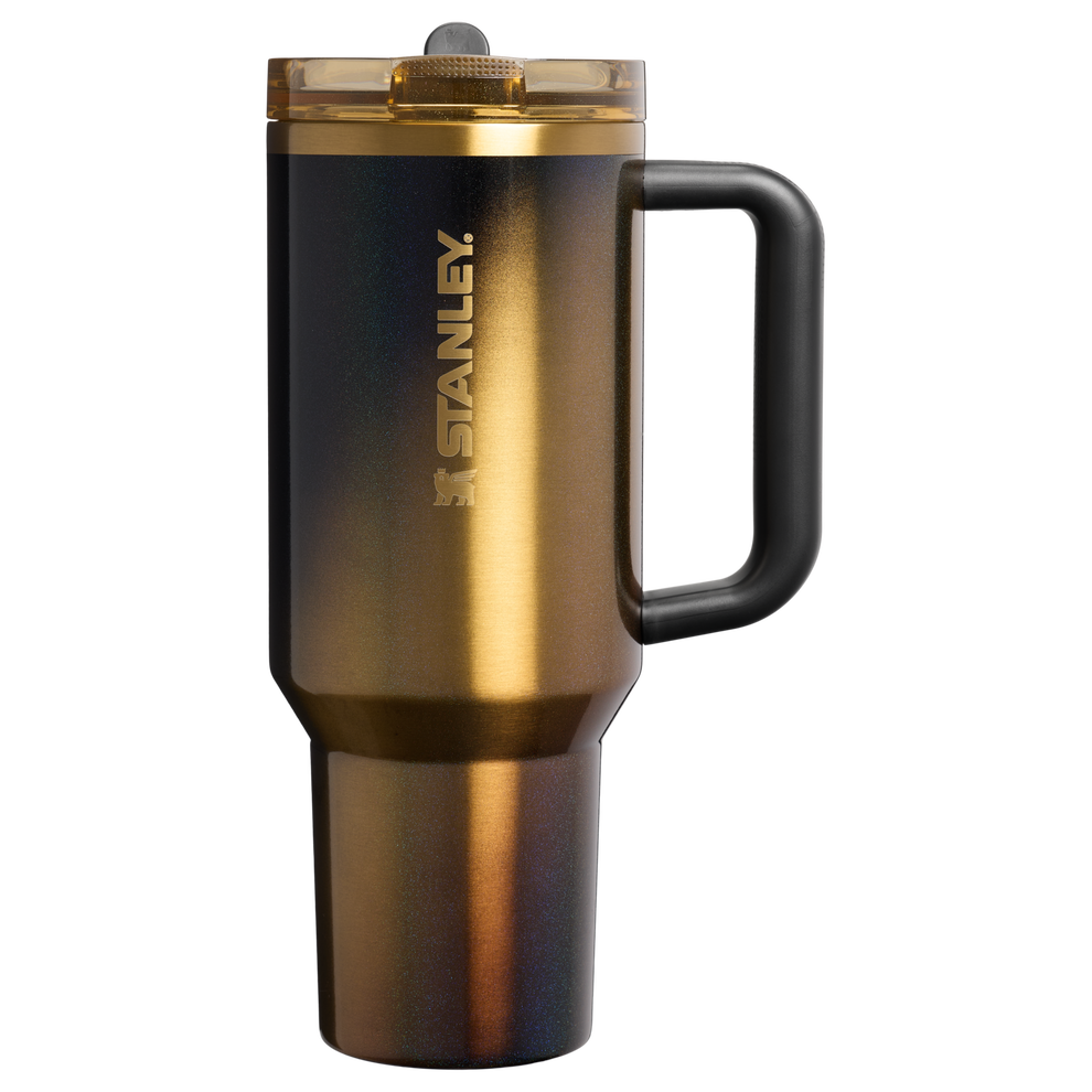 Stanley 1913 The Quencher® ProTour Flip Straw Tumbler 40 OZ 1.18 L in Black Honey | Front View