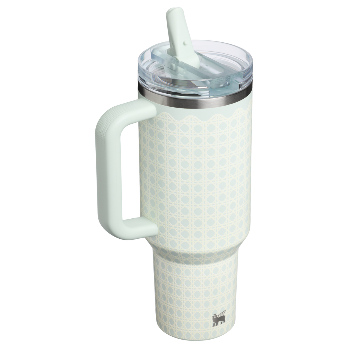 Stanley 1913 Quencher® ProTour Flip Straw Tumbler 1.18L in Mist Rattan | Back View