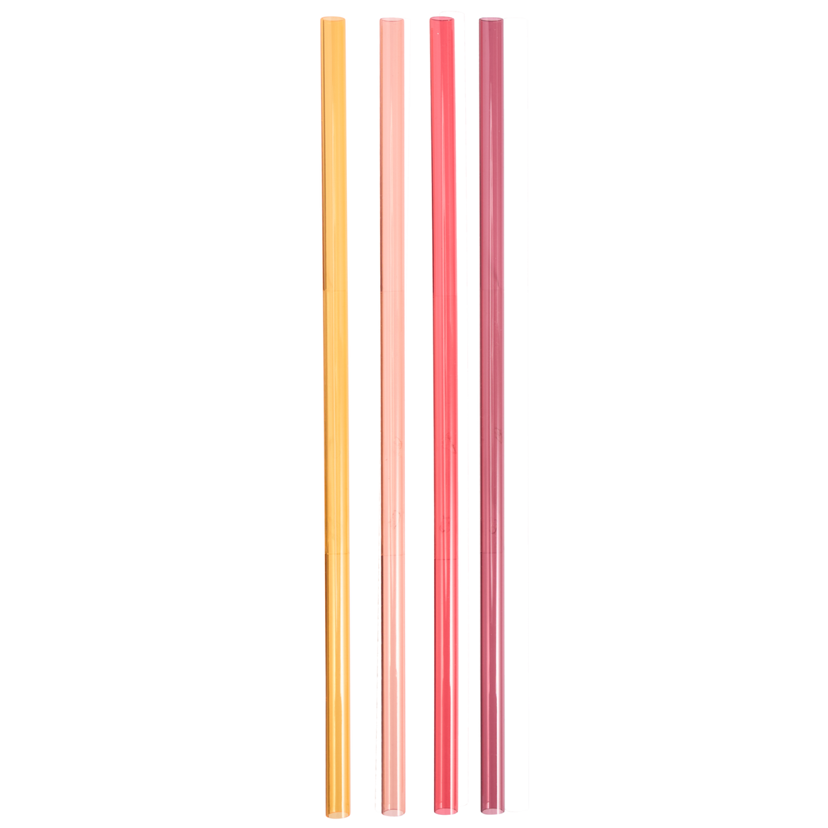 Stanley 1913 Adventure Quencher Travel Tumbler Straws 30 OZ 4-Pack in Red/Orange | Front View