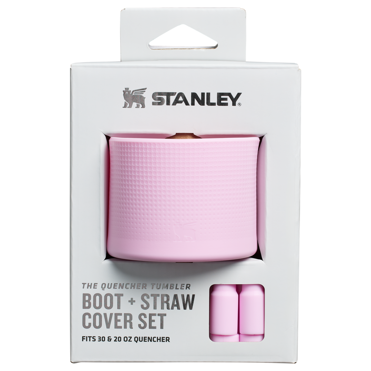 Stanley 1913 Quencher® Boot and Straw Cover Set 0.89L & 0.59L in Cherry Blossom | Front View