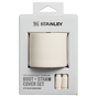 Kleurstaal voor Stanley 1913 Quencher® Boot and Straw Cover Set 1.18L in Cream | Weergave Voorkant