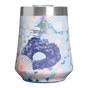 Swatch for Stanley 1913 The Reserve Wine Tumbler 11 OZ 0.32 L in Blue Dream Wildflower | Front View