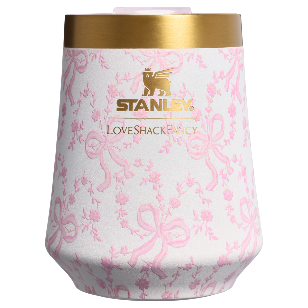 Stanley 1913 Stanley 1913 x LoveShackFancy Reserve Wine Tumbler Set 2-pack 0.32L en Coquette Bow - Chantilly | Ver Delante