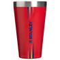 Swatch for Stanley 1913 Country Collection Stacking Pint 16 OZ 0.47 L in Team Red Dark Blue | Front View