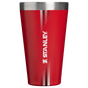 Swatch for Stanley 1913 Country Collection Stacking Pint 16 OZ 0.47 L in Team Red White | Front View