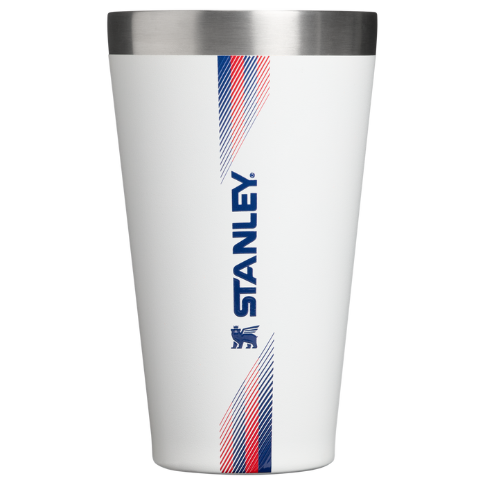Stanley 1913 Country Collection Stacking Pint 16 OZ 0.47 L in Team White Dark Blue | Front View