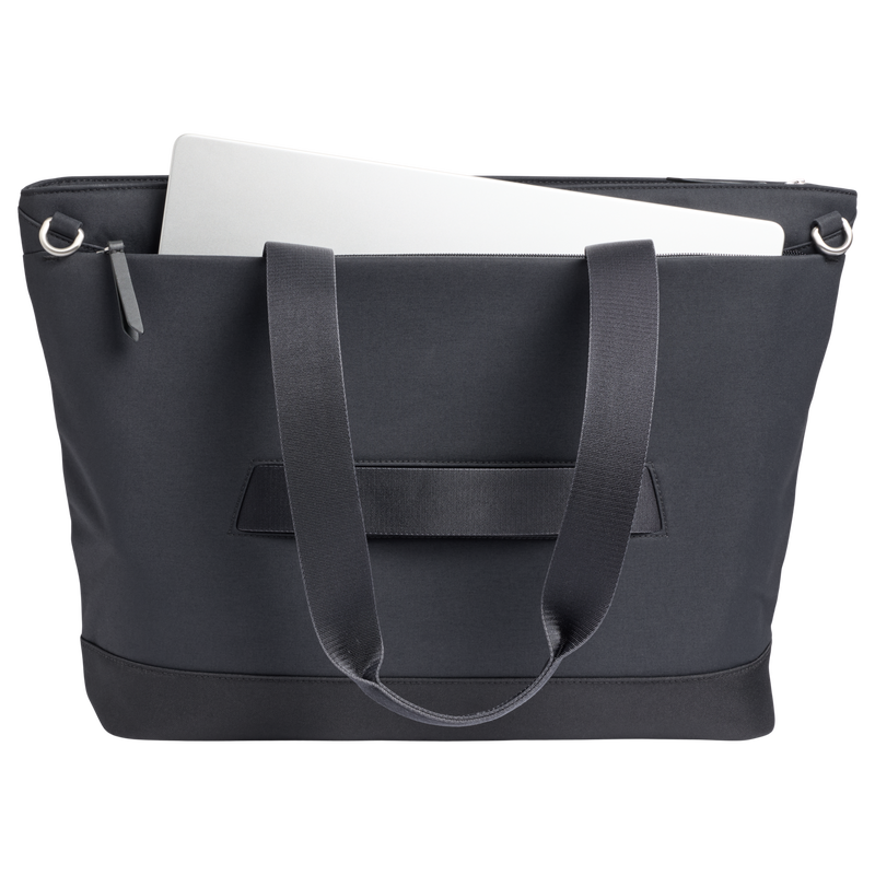 Stanley 1913 Standby Tote 20.6L in Black | Back Pocket View