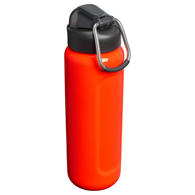 Stanley 1913 Classic Wellspring Bottle 0.71L en Blaze Orange | Ver Detrás