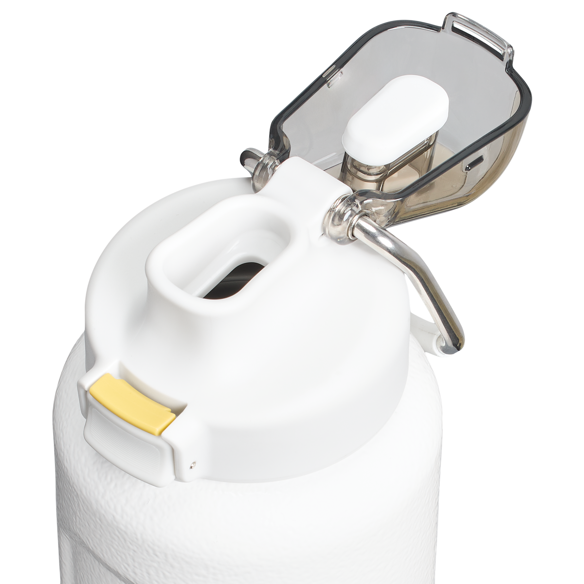 Stanley 1913 The Wellspring Bottle 32 OZ 0.89 L in Hammertone Frost | Lid Detailed View