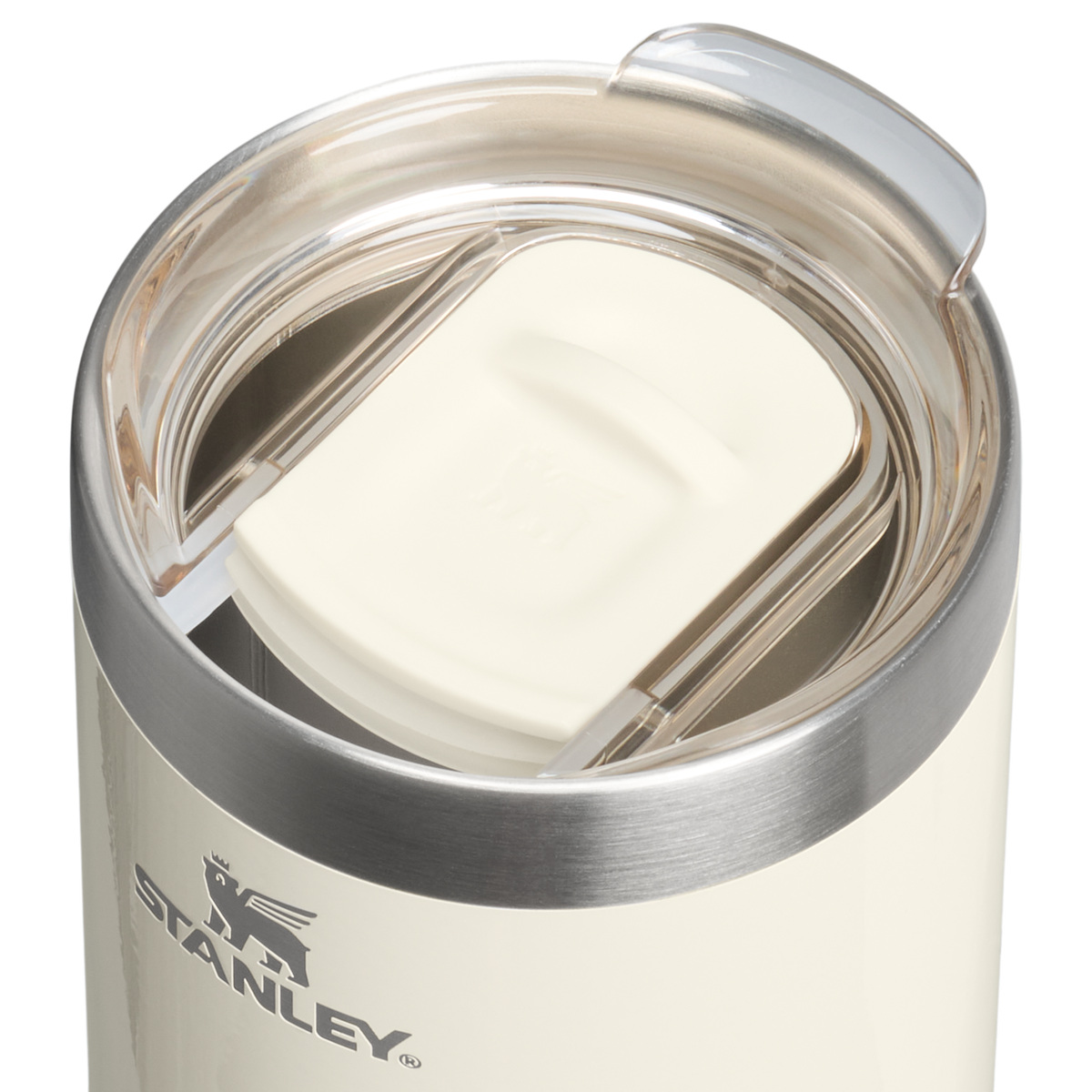 Stanley 1913 Everyday Camp Cup 0.35L in Cream Gloss | Weergave Deksel in detail