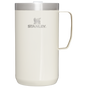 Swatch for Stanley 1913 The Stay-Hot Camp Mug 24 OZ 0.71 L in Cream Gloss | Front View