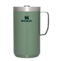 Swatch for Stanley 1913 The Stay-Hot Camp Mug 24 OZ 0.71 L in Hammertone Green | Front View