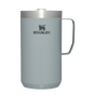 Swatch for Stanley 1913 The Stay-Hot Camp Mug 24 OZ 0.71 L in Hammertone Silver | Front View