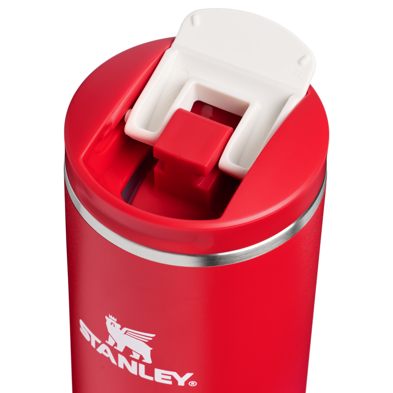 Stanley 1913 Stanley 1913 x Arsenal Transit Flip Top Mug 0.47L in Arsenal Red | Lid Detailed View