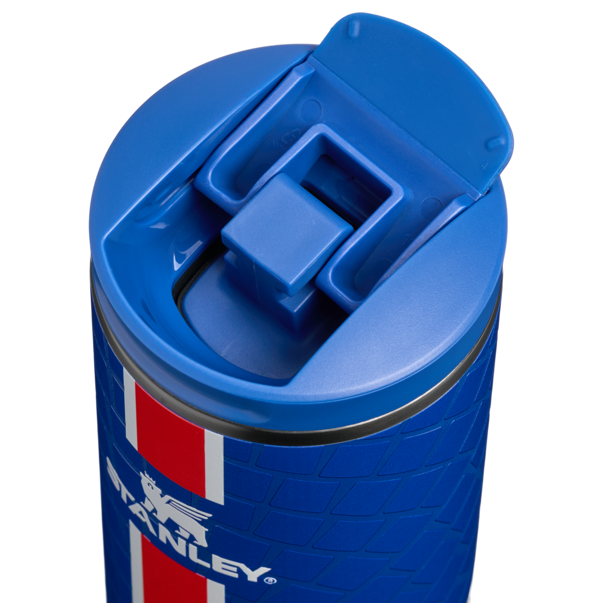 Stanley 1913 Stanley 1913 x Paris Saint-Germain Transit Flip Top Mug 0.35L in PSG Nouveau | Lid Detailed View