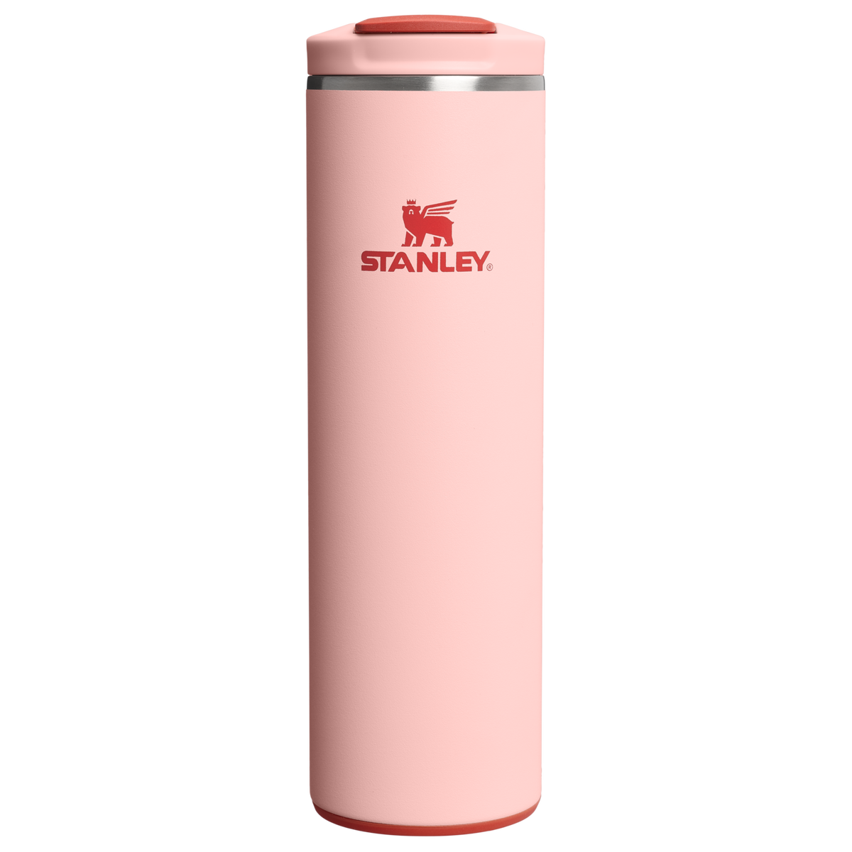 Stanley 1913 The Transit Flip Top Mug 16 OZ 0.47 L in Peach Rose | Front View