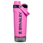 Swatch for Stanley 1913 Vitalize™ Shaker Bottle 0.59L in Hot Pink | Front View