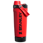 Swatch for Stanley 1913 The Vitalize™ Shaker Bottle 20 OZ 0.59 L in Chili Black | Front View
