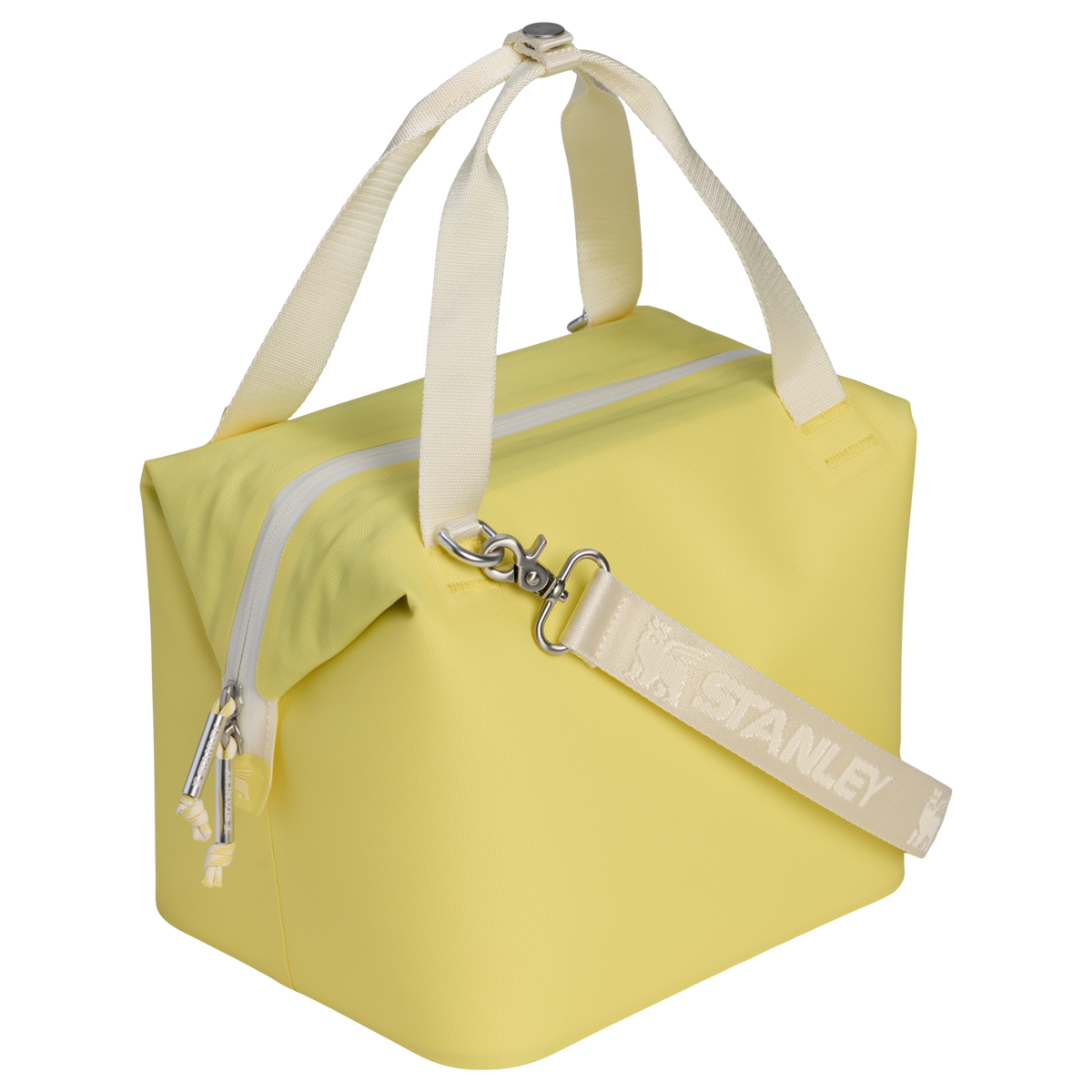 Stanley 1913 The All Day Julienne Mini Cooler 10 Can 7.4 QT 7.0 L in Daffodil | Back View