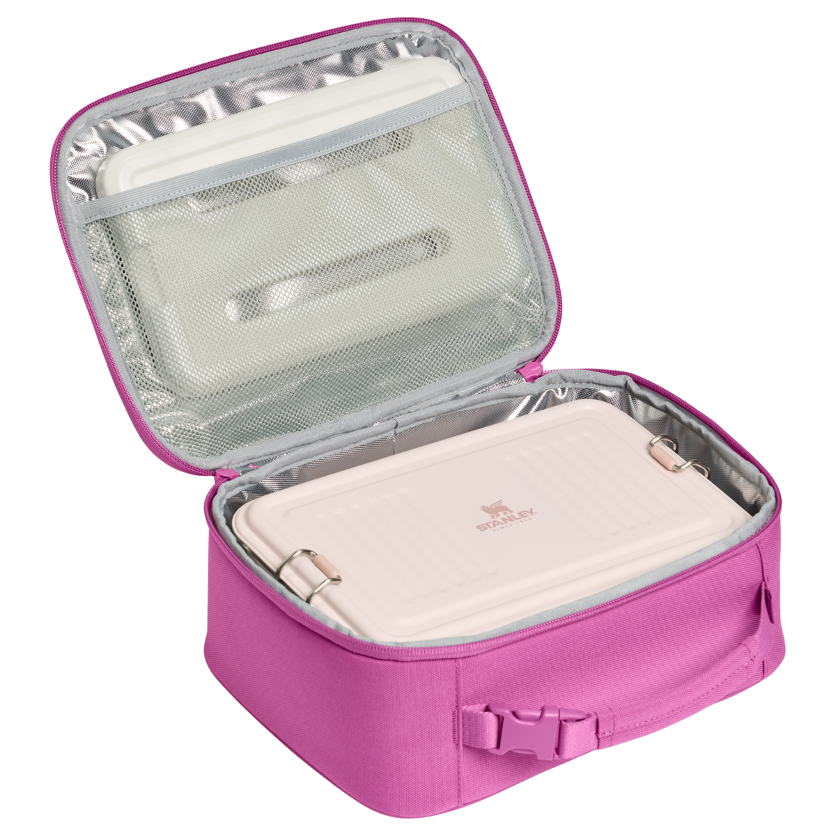 Stanley 1913 The Assembly Lunch Box 3.7 QT 3.5 L in Dark Blossom | Open View