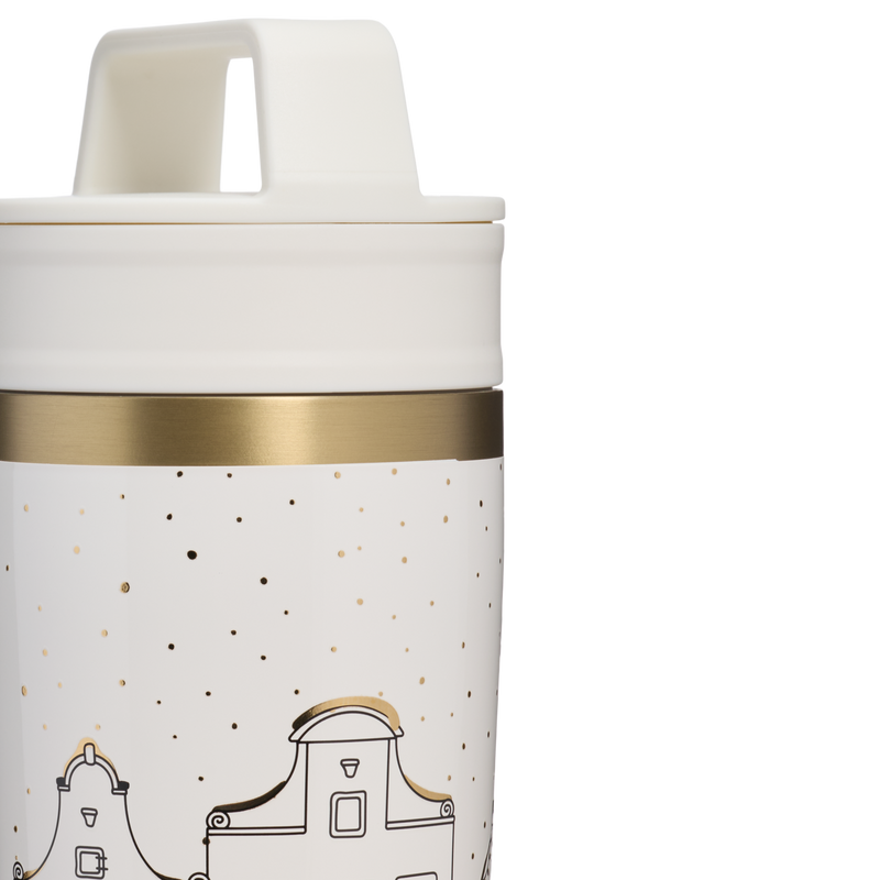Stanley 1913 The Café-To-Go Travel Mug 12 OZ 0.35 L in Salt Gingerbread | Detailed View