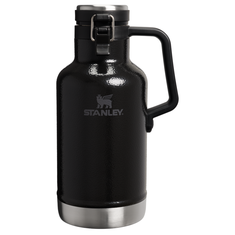 Stanley 1913 Classic Easy-Pour Growler 64 OZ 1.9 L in Hammertone Black | Front View