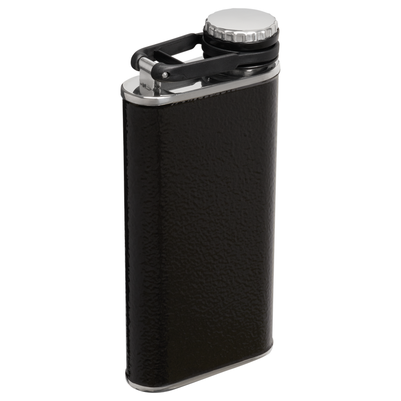 Stanley 1913 Classic Easy Fill Wide Mouth Flask 8 OZ 0.23 L in Hammertone Black | Back View