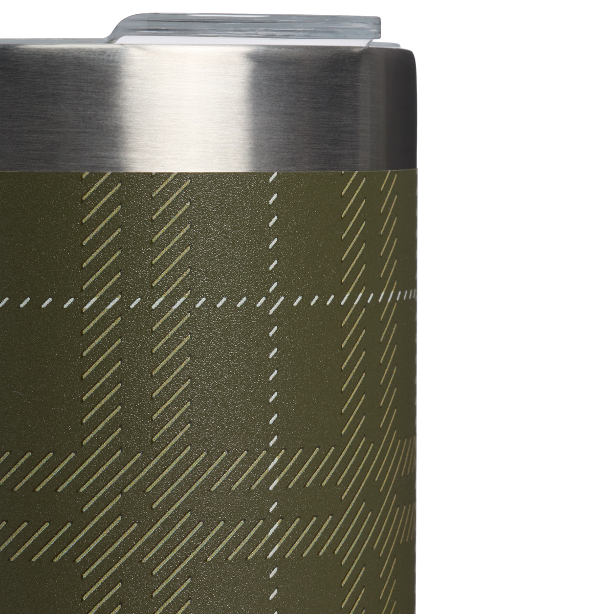 Stanley 1913 The Everyday Camp Cup 12 OZ 0.35 L in Peat Moss Plaid | Detailed View