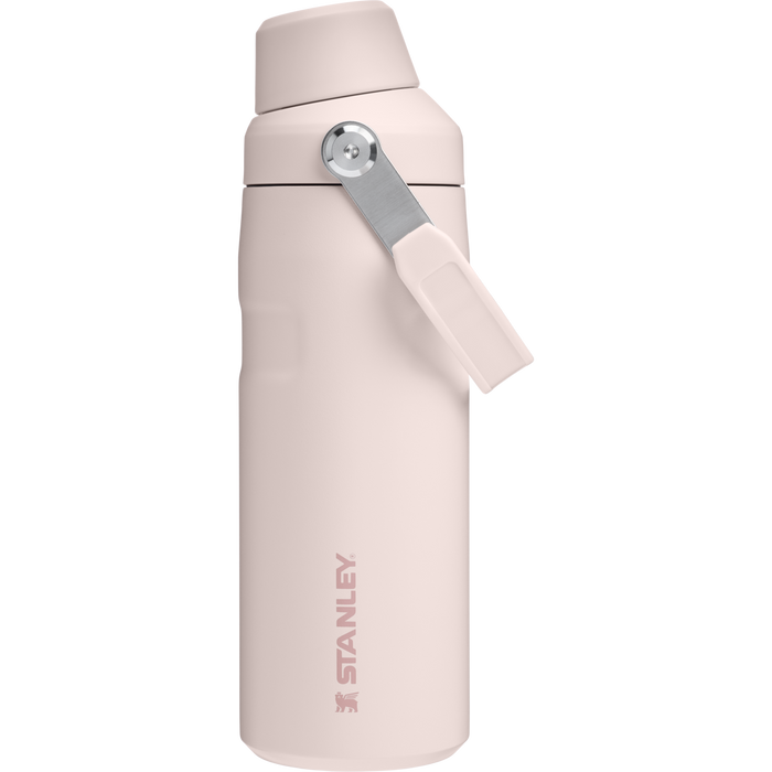 Stanley 1913 IceFlow™ Bottle with Fast Flow Lid 16 OZ 0.47 L in Rose Quartz | Front View