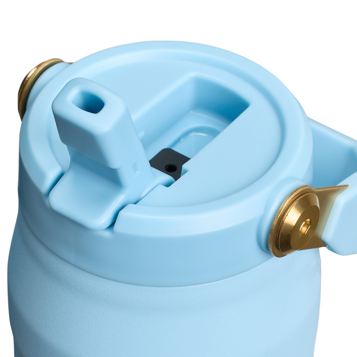 Stanley 1913 The Messi x Stanley IceFlow™ Bottle with Flip Straw Lid 24 OZ 0.71 L in Messi Striker Blue | Lid Detailed View