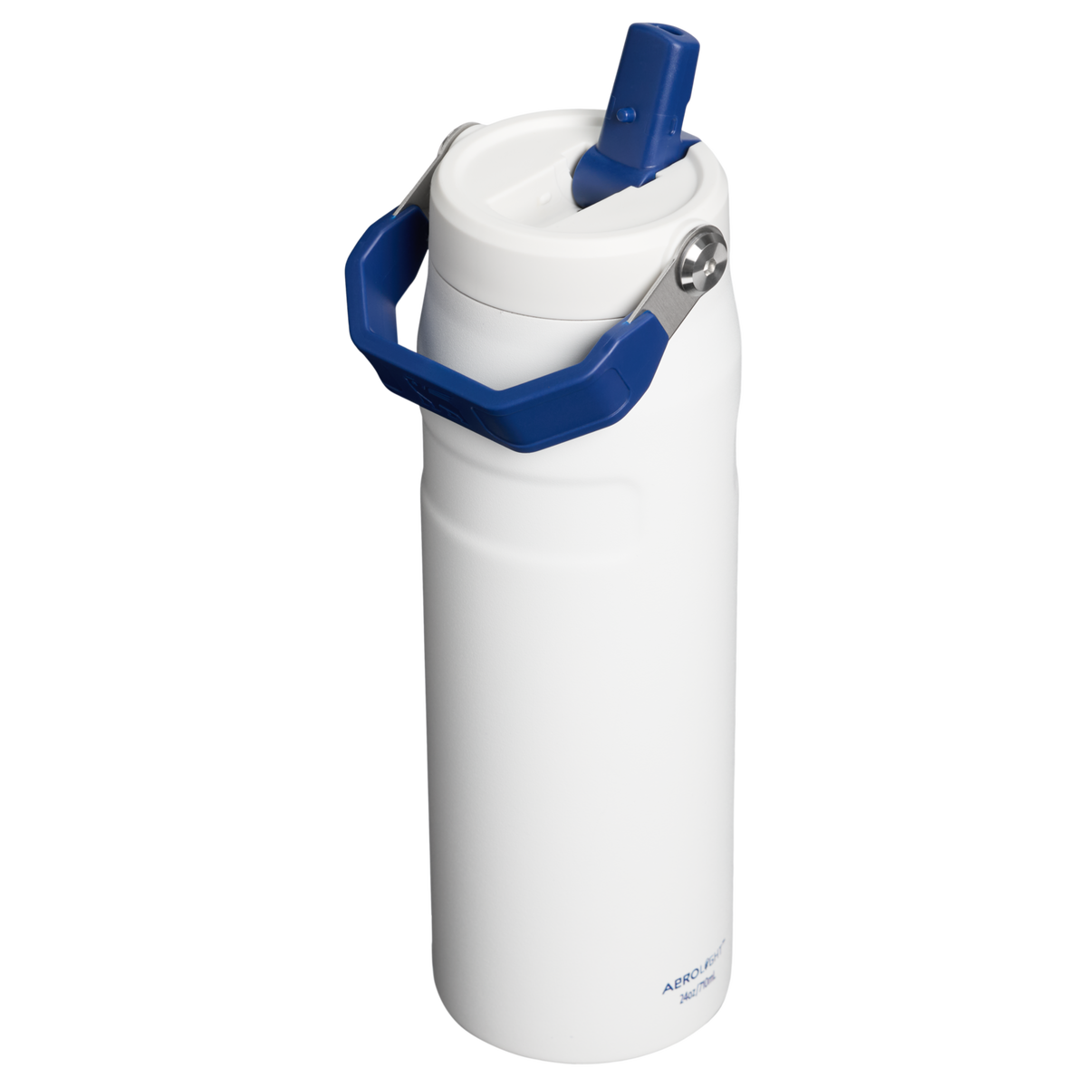 Stanley 1913 Country Collection IceFlow™ Aerolight Flip Straw Bottle 24 OZ 0.71 L in Team White Dark Blue | Back View