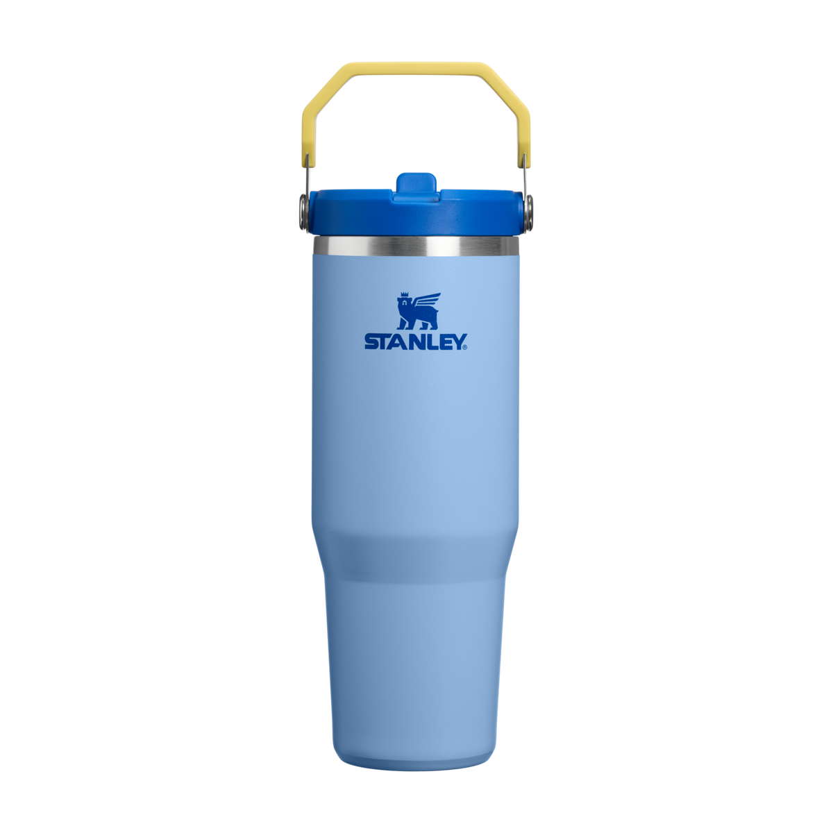 Stanley 1913 The IceFlow™ Flip Straw Tumbler 30 OZ 0.89 L in Cornflower Admiral Blue | Front View