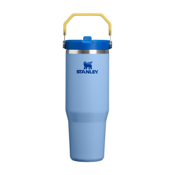 Stanley 1913 The IceFlow™ Flip Straw Tumbler 30 OZ 0.89 L in Cornflower Admiral Blue | Front View
