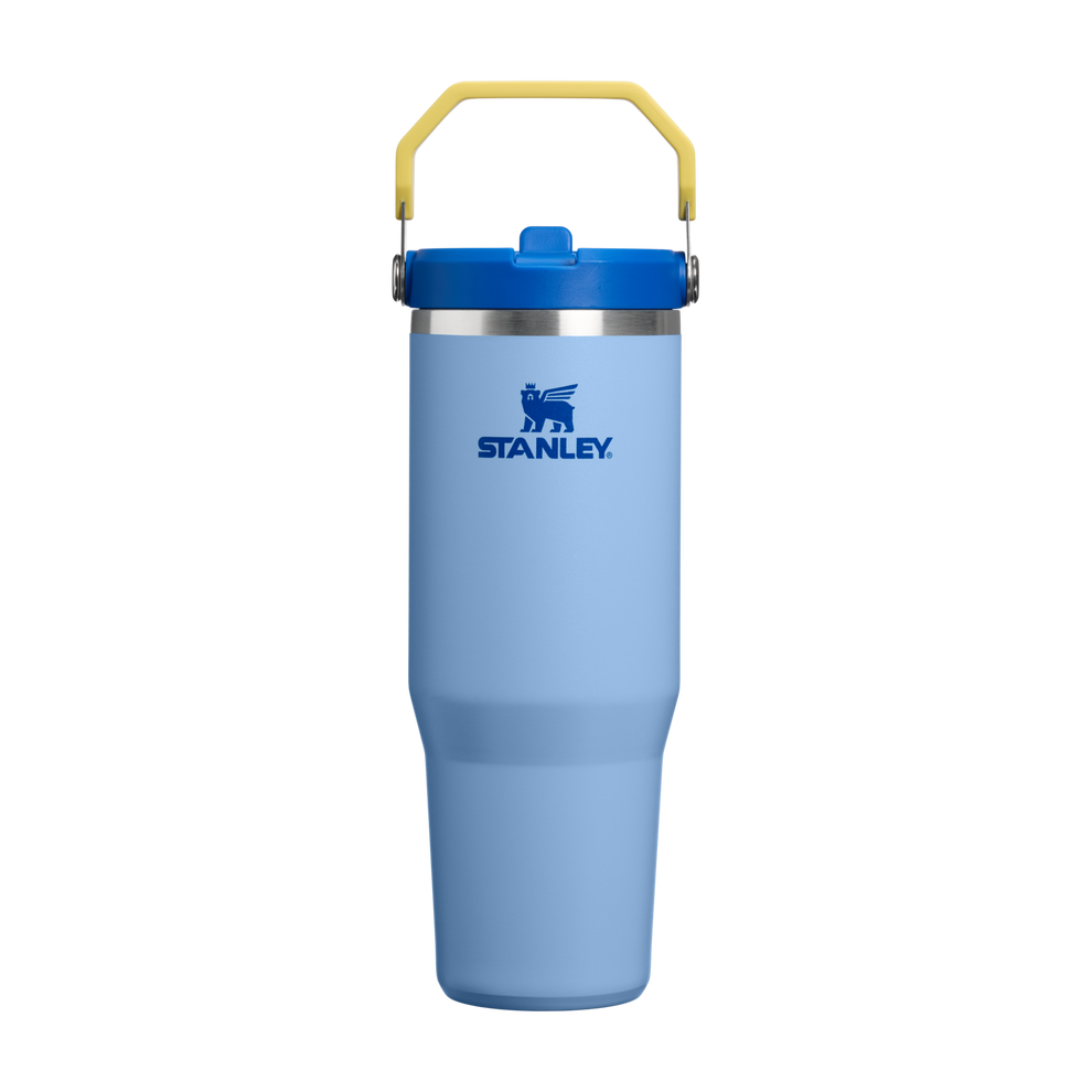 Stanley 1913 The IceFlow™ Flip Straw Tumbler 30 OZ 0.89 L in Cornflower Admiral Blue | Front View