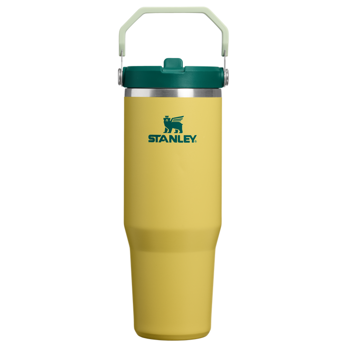 Stanley 1913 The IceFlow™ Flip Straw Tumbler 30 OZ 0.89 L - Stanley Create in Daffodil Emerald | Front View