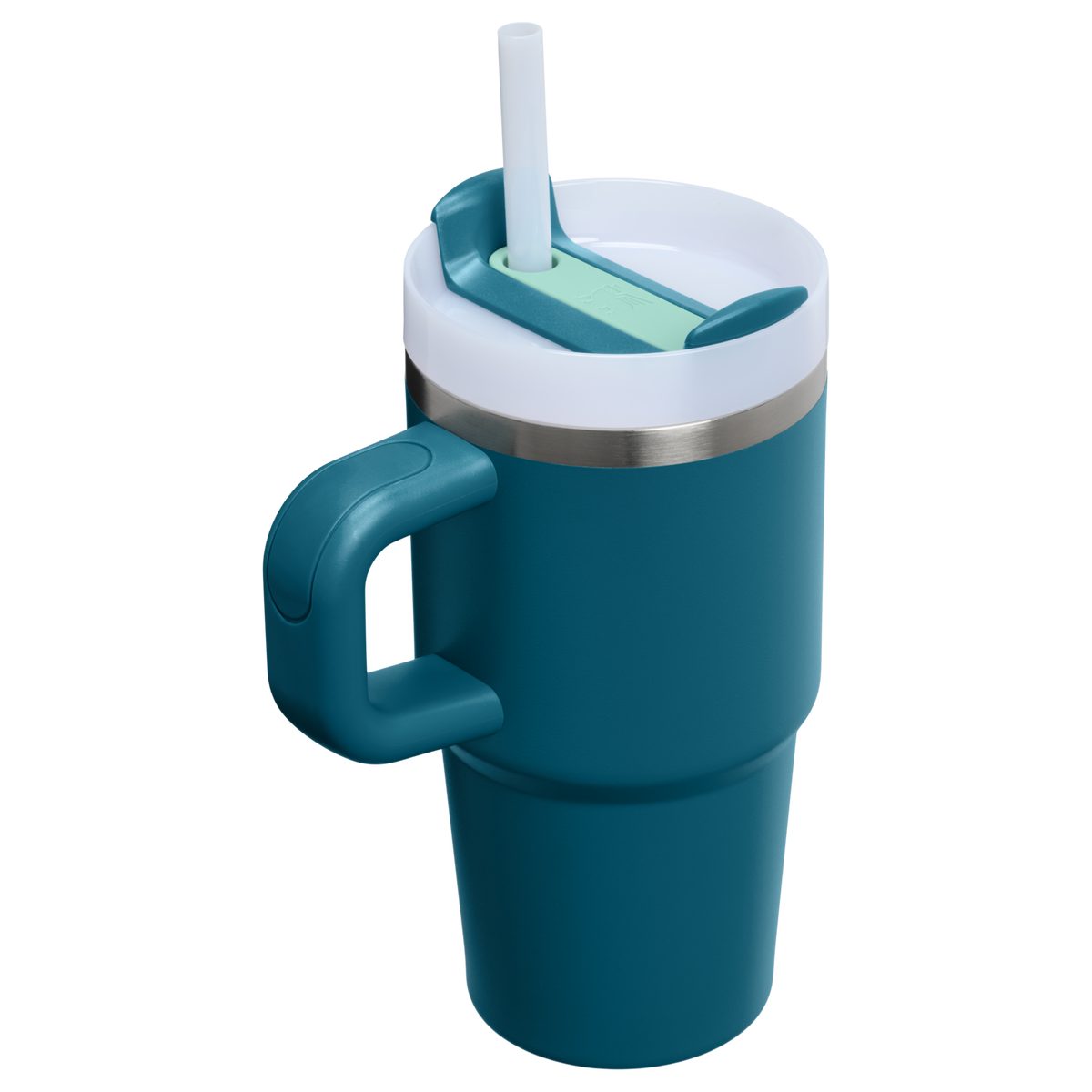 Stanley 1913 The Quencher H2.O FlowState™ Tumbler 20 OZ 0.59 L in Coastal Teal | Back View