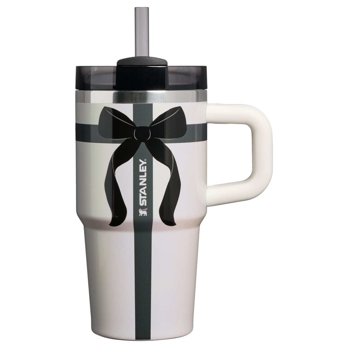 Stanley 1913 The Quencher®  H2.0 Flowstate™ Tumbler | 20 OZ 0.59 L in Salt Ribbon | Front View