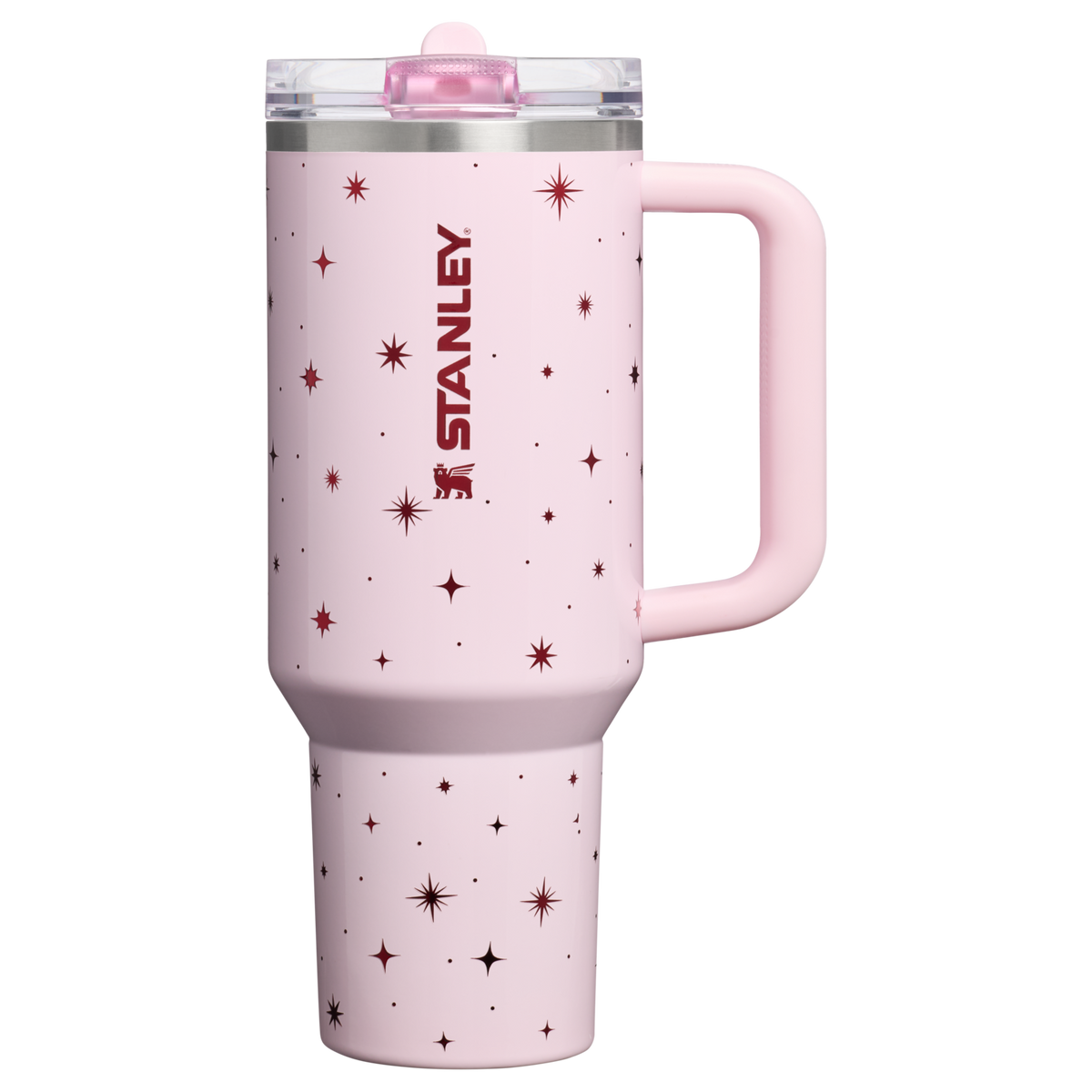 Stanley 1913 The Quencher® ProTour Flip Straw Tumbler 40 OZ 1.18 L in Soft Pink Night Sky | Front View