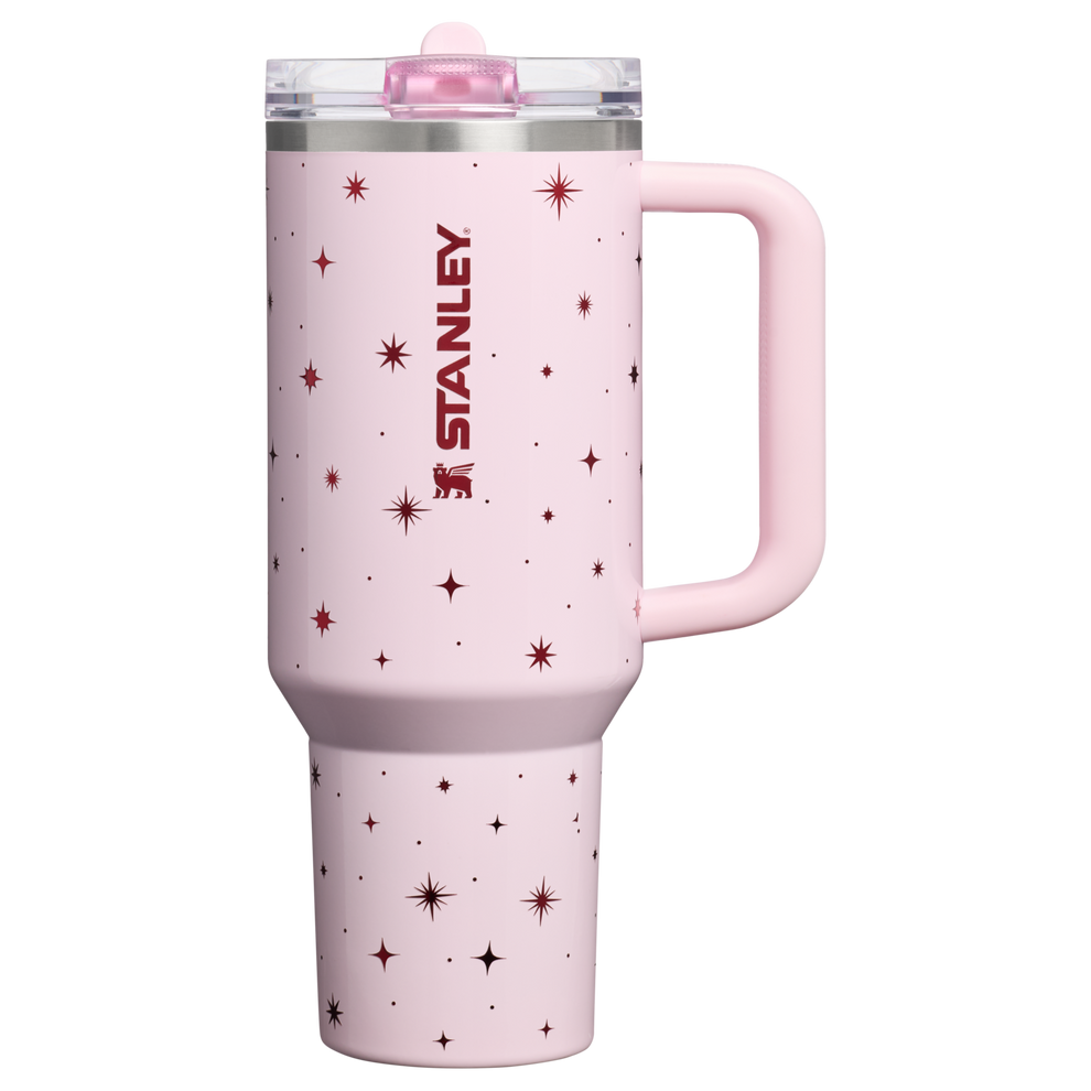 Stanley 1913 The Quencher® ProTour Flip Straw Tumbler 40 OZ 1.18 L in Soft Pink Night Sky | Front View