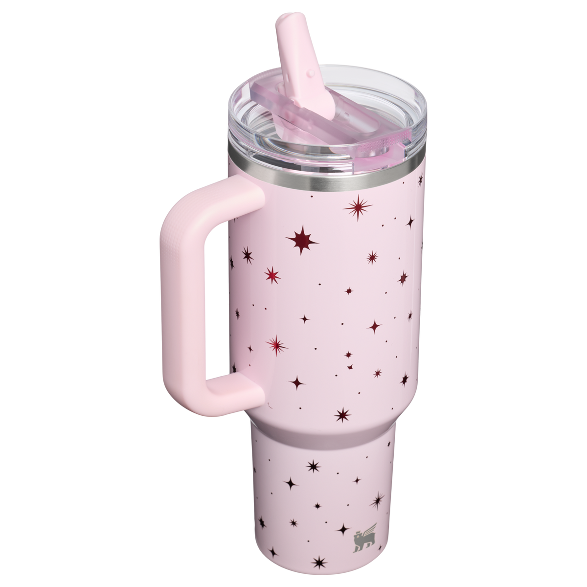 Stanley 1913 The Quencher® ProTour Flip Straw Tumbler 40 OZ 1.18 L in Soft Pink Night Sky | Back View