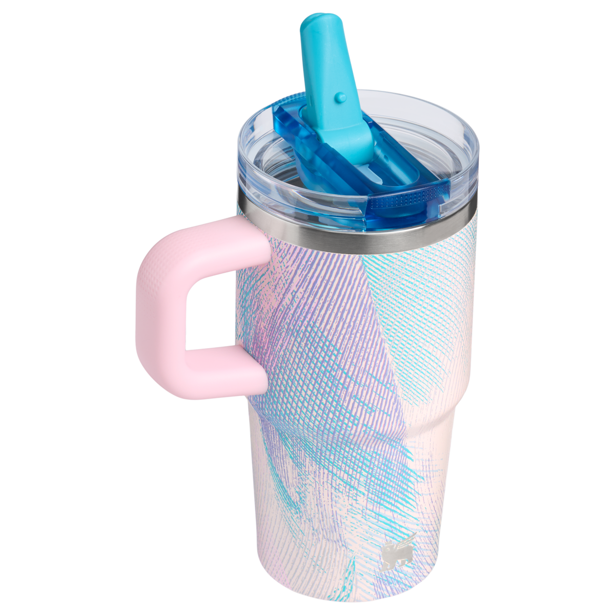 Stanley 1913 The Quencher ProTour Flip Straw Tumbler 20 OZ 0.59 L in Sea Glass Plume | Back View