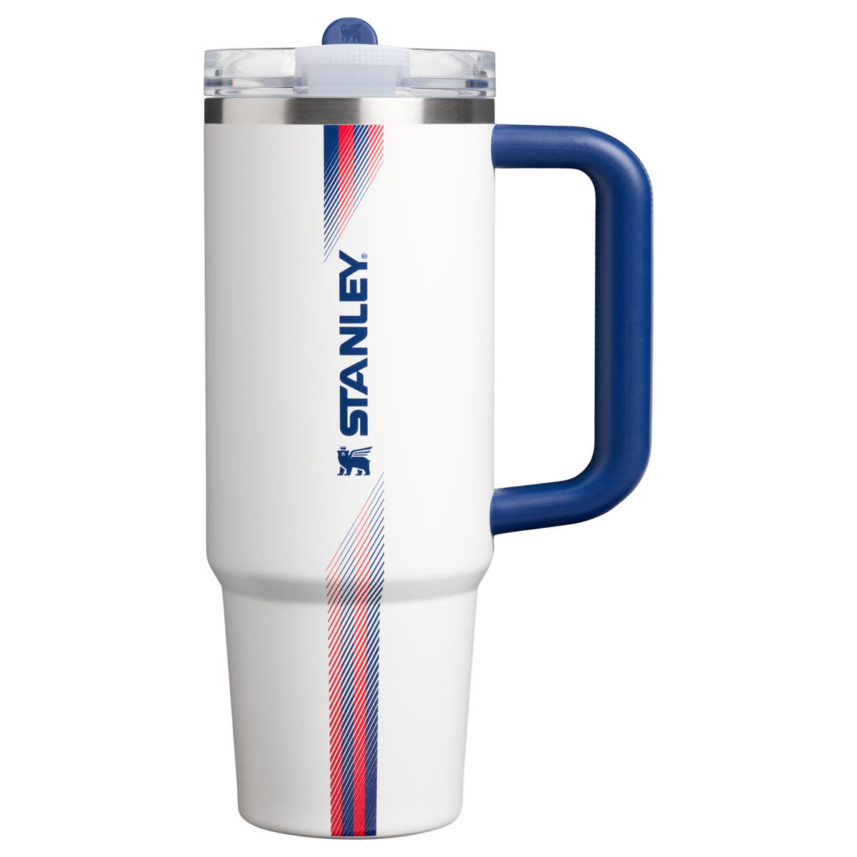 Stanley 1913 Country Collection Quencher® ProTour Flip Straw Tumbler 30 OZ 0.89 L in Team White Dark Blue | Front View