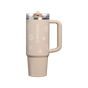 Swatch for Stanley 1913 The Quencher ProTour Flip Straw Tumbler 30 OZ 0.89 L in Champagne Daisies | Front View