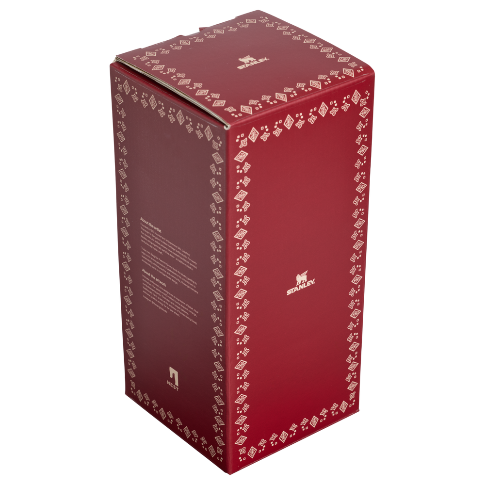 Stanley 1913 Stanley 1913 x Nest Quencher® ProTour Flip Straw Tumbler 30 OZ 0.89 L in Deepa Brown Sugar | View 5