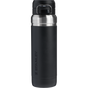 Swatch for Stanley 1913 The Quick Flip GO Bottle 36 OZ 1.1 L in Black | Front View