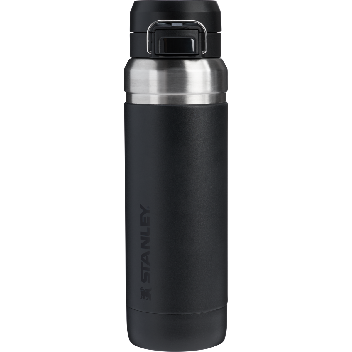 Stanley 1913 The Quick Flip GO Bottle 36 OZ 1.1 L in Black | Front View