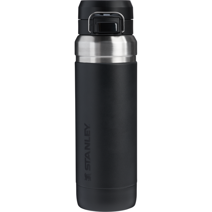 Stanley 1913 The Quick Flip GO Bottle 36 OZ 1.1 L in Black | Front View